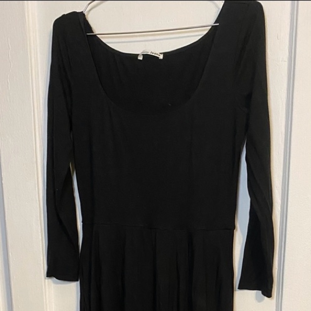 Reformation Classic Black Midi Dress - Picture 3 of 4
